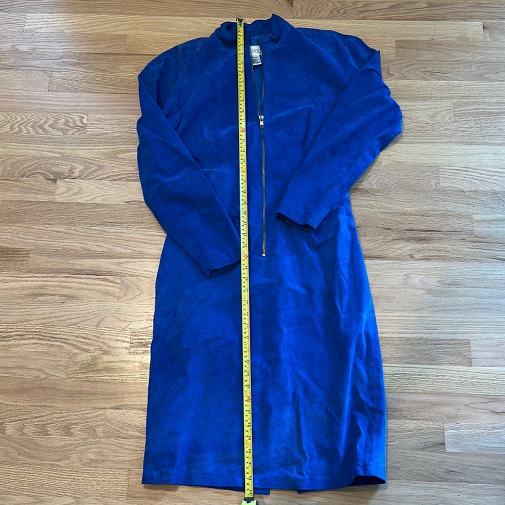 Vibrant Blue Long Sleeve Dress